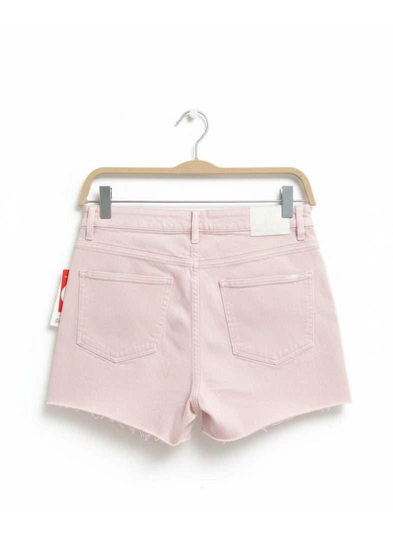 Don't Call Me Jennyfer Jeans Shorts- soft pastel pink - Image 2
